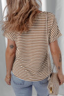 Brown Stripe T-shirt