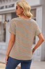 Brown Stripe T-shirt
