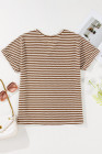 Brown Stripe T-shirt