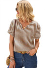 Brown Stripe T-shirt
