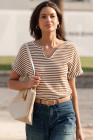Brown Stripe T-shirt