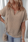 Brown Stripe T-shirt