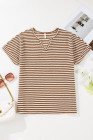 Brown Stripe T-shirt