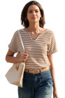 Brown Stripe T-shirt
