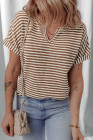 Brown Stripe T-shirt