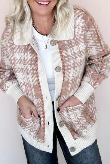 Smoke Gray Hudson Valley Sweater Coat LC2712154-P7016