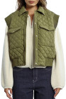 Four Leaf Clover Puffer Vest