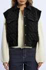 Color black Puffer Vest