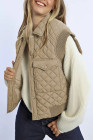 Pale Khaki Puffer Vest