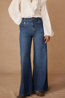 Dirty blue jeans LC7875672-P1005