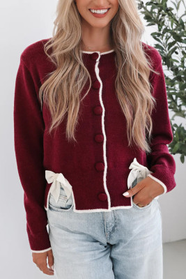 Burgundy sweater LC2712215-P503