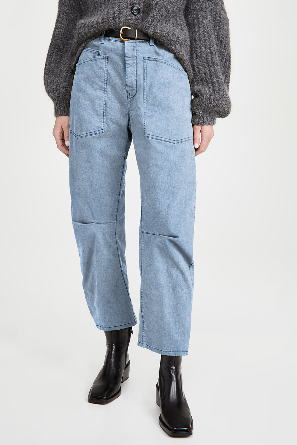 EVALESS Women‘s Baggy High Waisted Jeans Casual Wide Leg Boyfriend Stretchy Loose Fit Denim Zimbaplatinum Ankle Jeans Pants 2025 Fashion Womenswear Outfits