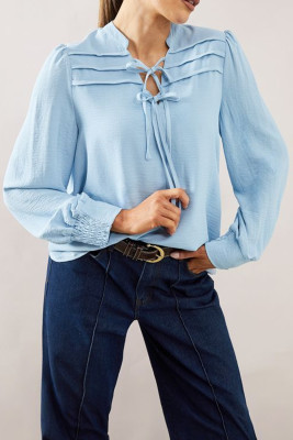 Mist Blue top LC25133090-P204