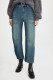 EVALESS Women‘s Baggy High Waisted Jeans Casual Wide Leg Boyfriend Stretchy Loose Fit Denim Zimbaplatinum Ankle Jeans Pants 2025 Fashion Womenswear Outfits