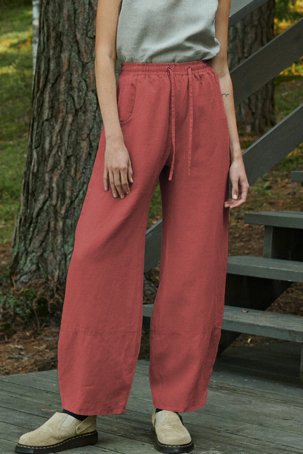 EVALESS Women's Loose Casual Pants