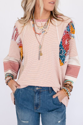 EVALESS women's spring and autumn loose casual ladies tops MNFW25127493-P1020