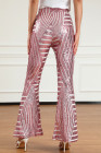 EVALESS Women's Sequin Pants Sparkly Glitter High Waisted Wide Leg Bell Bottom Night Out Clubwear Dance Flared Trousers Pants 2025 Womenswear Outfits