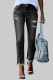 EVALESS Womens Spring Ankle Jeans High Waist Stretch Ripped Distressed Tummy Control Straight Leg Denim Jeans Pants 2025 Trendy Womenswear Outfits