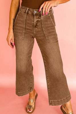 Breen Cropped High Rise Wide Leg Jeans LC7875597-P1517