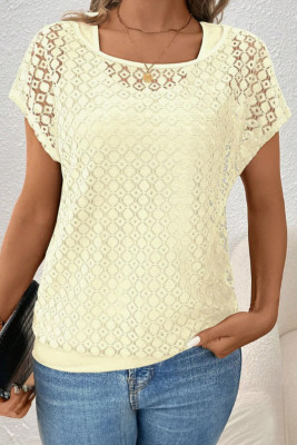 Yellow Cream tee LC25229685-P107