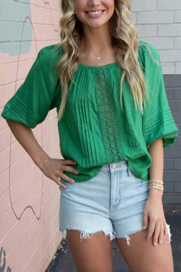 Sea Green tops LC25133638-P409