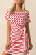 Red Stripe dress