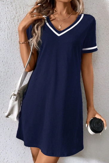Navy Blue dress LC6126257-P605