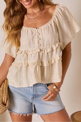 Apricot blouse LC25133790-P18