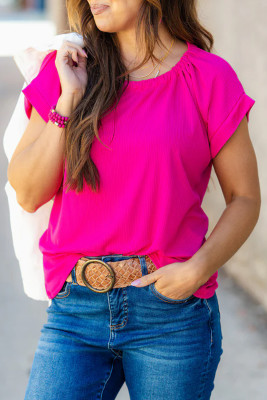 Rose Red T-shirts LC25229762-P6