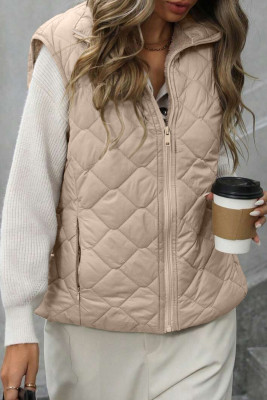 EVALESS Puffer Vest Women Lightweight Sleeveless Quilted Jackets 2025 Zip Up Stand Collar Fall Winter Coat With Pockets LC853564-P6016