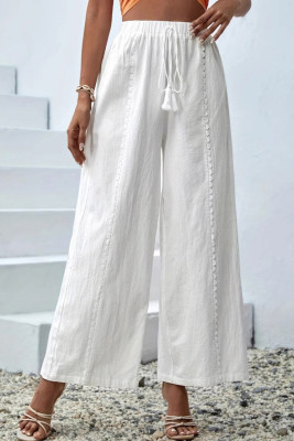 White Coastal Drift Lounge Pants LC7713953-P1