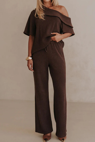 Chicory Coffee Tarika Pants - Chocolate LC628305-P7017