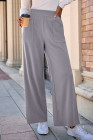 EVALESS Womens Baggy Wide Leg Pants Casual Elastic Waisted Palazzo Harem Pant with Pockets