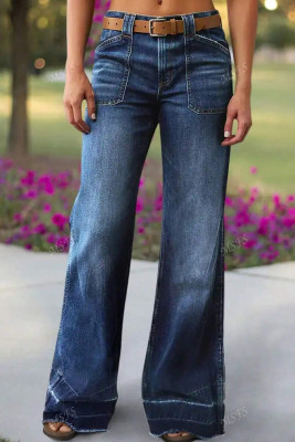 Sail Blue Women's wide-leg jeans LC7876215-P905