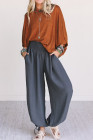 Black The Nest Oceana Cinched Pants
