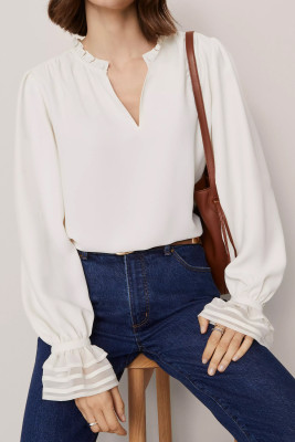 White pullover LC25135042-P1