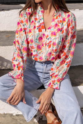 Red Blouse Abey LC25135229-P10320