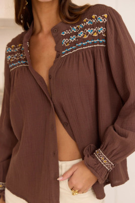 Coffee Chemise Eloise LC2557335-P1017