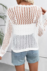 EVALESS Off The Shoulder Loose Knit Summer Sweater for Women Beach Vacation Clothes for Women Trendy 2026