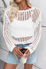 EVALESS Off The Shoulder Loose Knit Summer Sweater for Women Beach Vacation Clothes for Women Trendy 2026