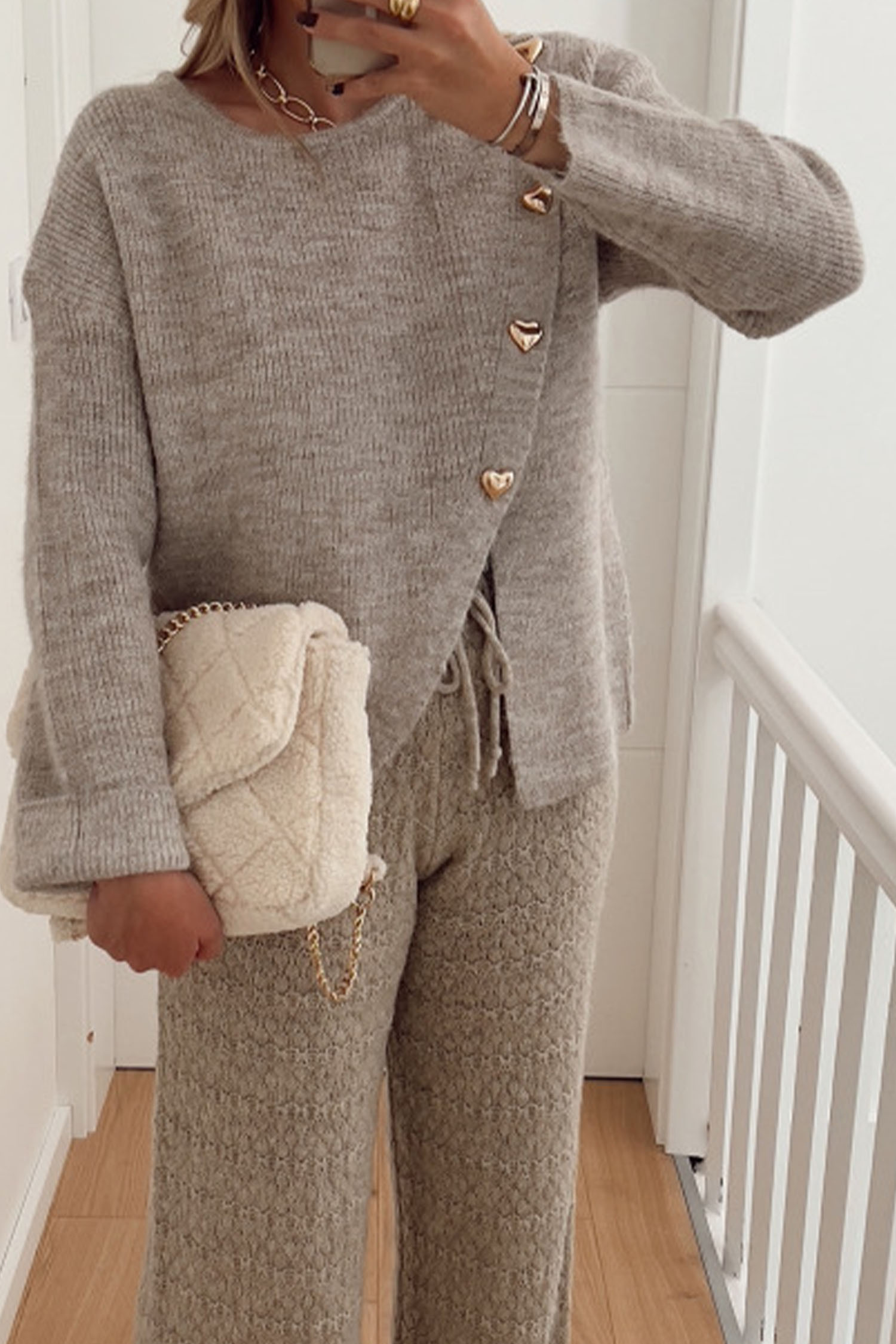 Smoke Gray pullover sweater