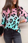 EVALESS Womens Crewneck Long Sleeve Tops Casual Polka Dots Tops Summer Fall 2025 Tshirts Shirts