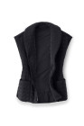 Black Quilted Vest