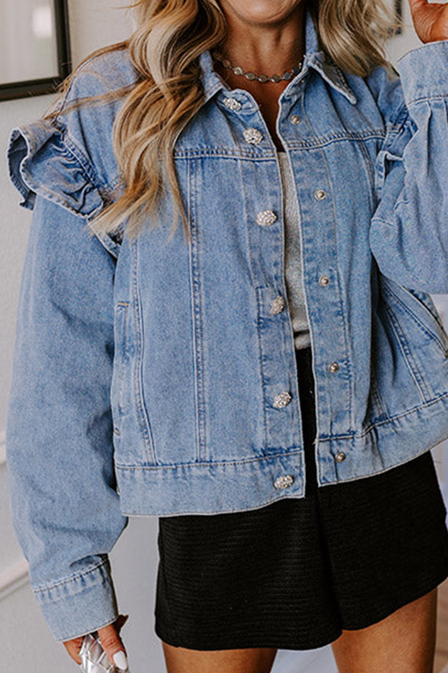 Dusk Blue Denim Jacket