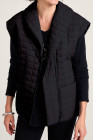 Black Quilted Vest