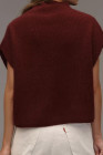 Red Dahlia The Enza Cashmere Poncho Sweater Vest