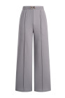 EVAELSS Wide Leg Pants Women Straight Elastic High Waisted Work Slacks Business Casual Pleated Dress Pants Trousers