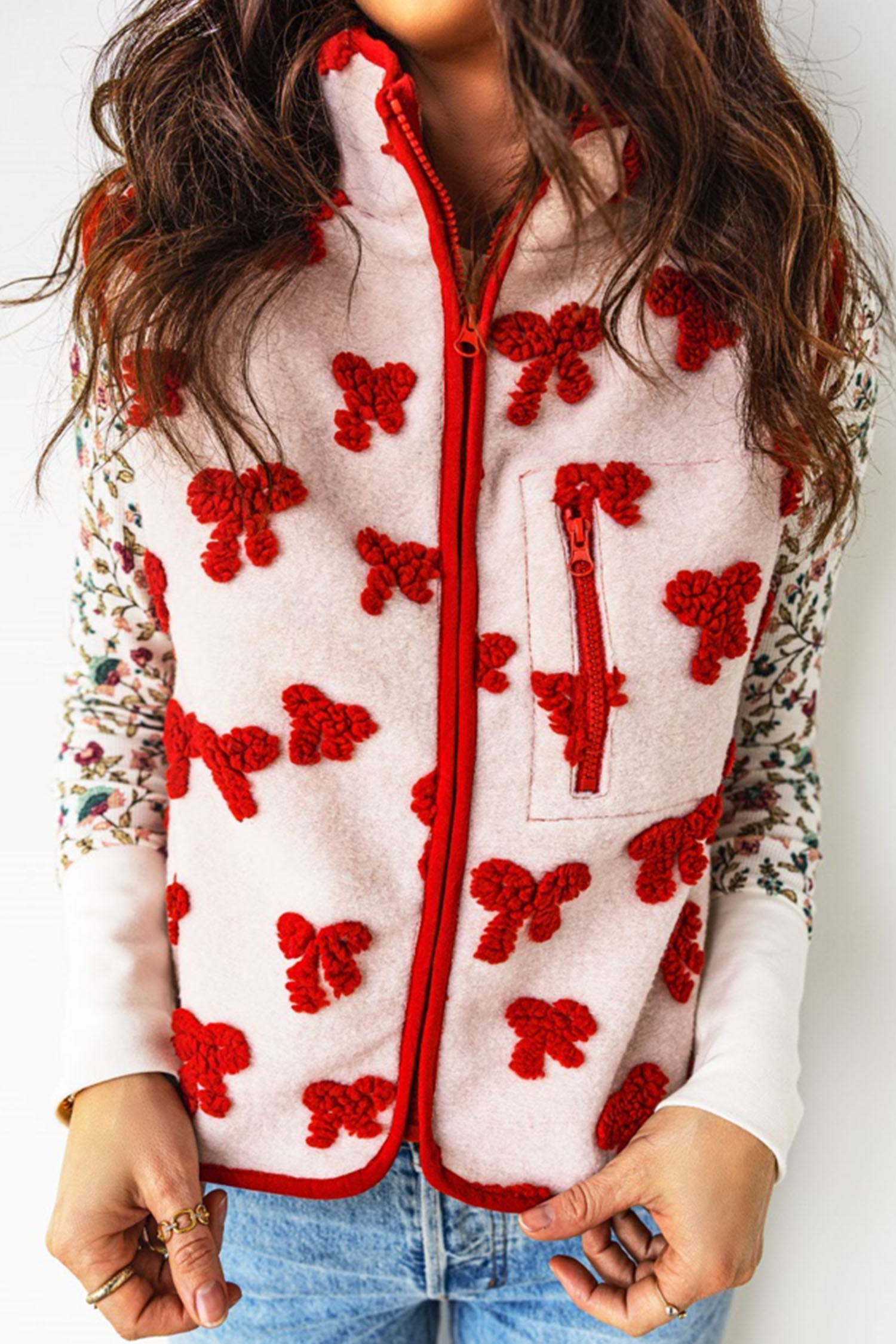 Racing Red winter vest