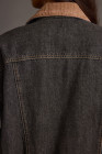 Bristol Black Hayes Washed Black Denim Barn Jacket