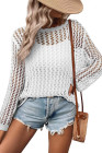 EVALESS Off The Shoulder Loose Knit Summer Sweater for Women Beach Vacation Clothes for Women Trendy 2026